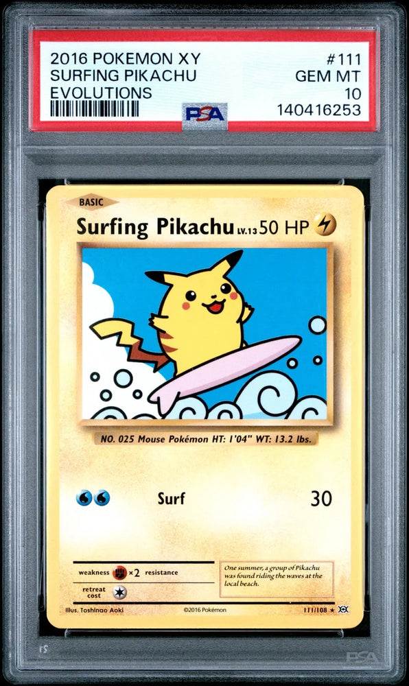 2016 Pokemon XY Evolutions #111 English (PSA10)