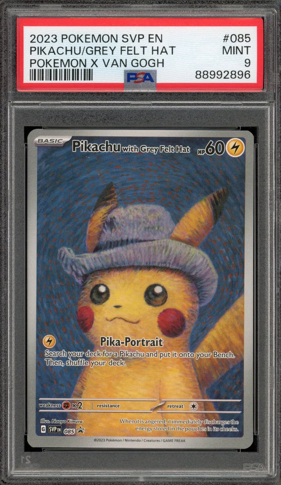 Pikachu Van Gogh #085 English (PSA9)