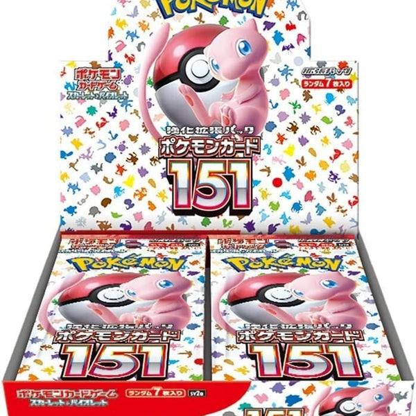 Pokemon Cards Scarlet & Violet Pokemon Card 151 Booster Box sv2a Sealed Japanese